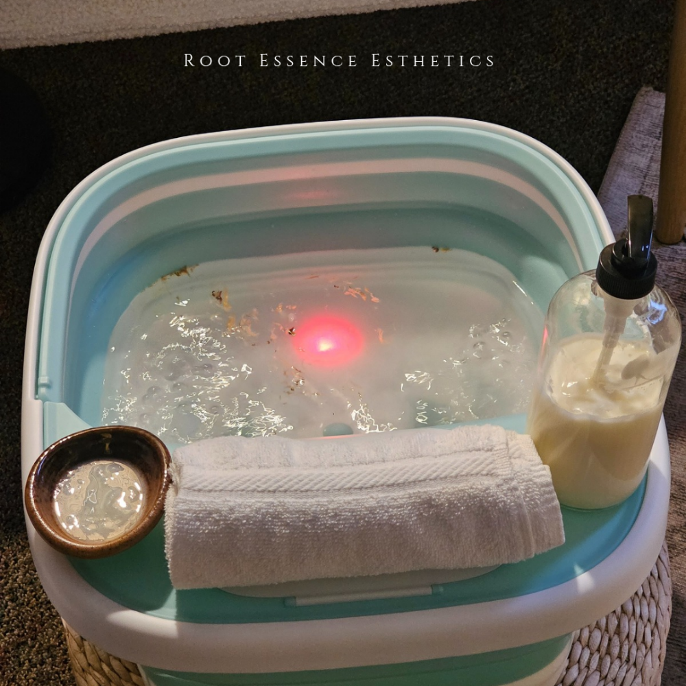 Botanical Foot Bath Ritual