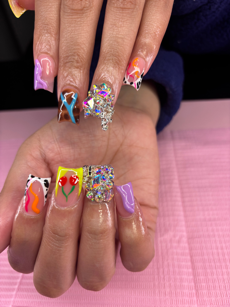 $65 Freestyle Fridays at Pink Velvet Nail Studio in Arlington, TX