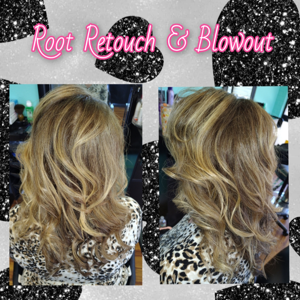 Root Touch Up at alKimmi arts by Kim Marissa Located Inside Adriana's Salon in Alice, TX