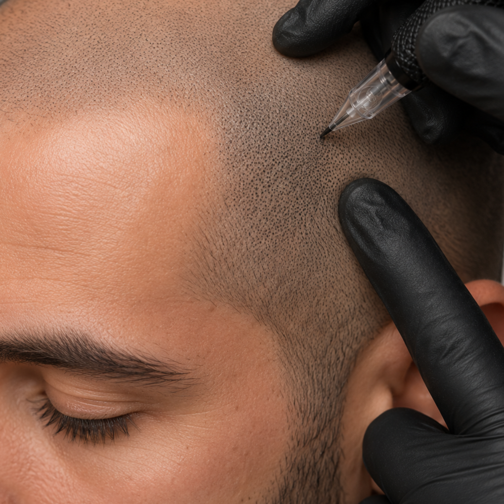 Scalp Micropigmentation (S) at Unveil PMU Studio in new york, NY