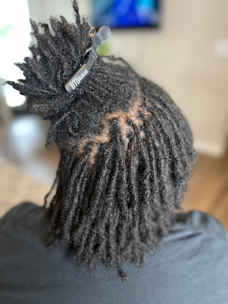 Loc Maintenance at Storybook Hair in Cary, NC