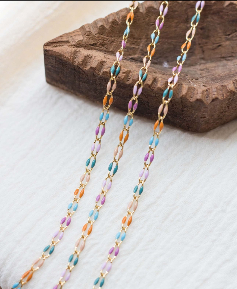 Enamel/ PVD Necklace at The Polished Effect in Glens Falls, NY