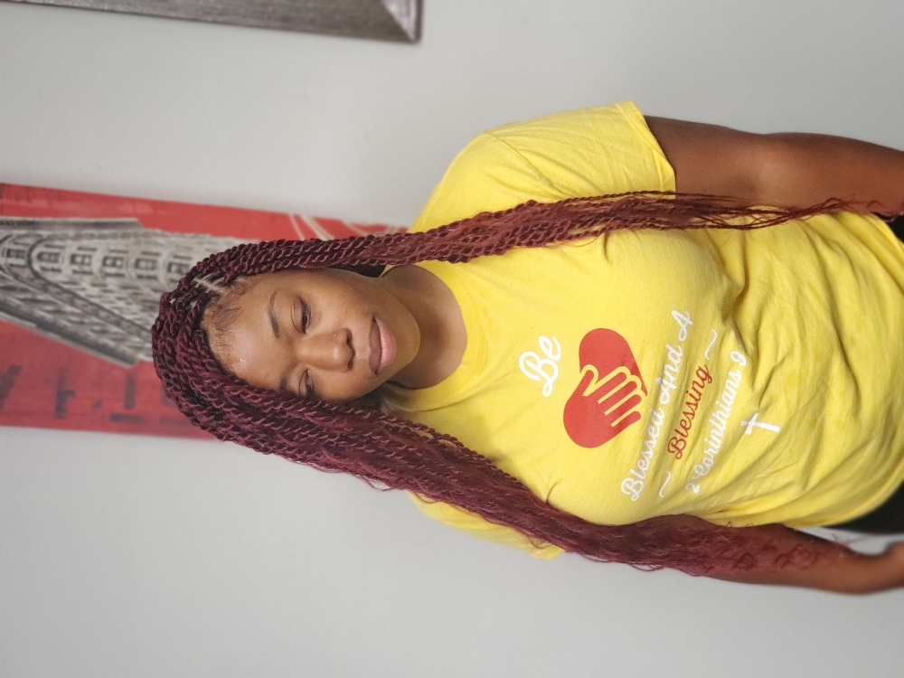 Boho Senegalese Twist at Critique Finishes in Texarkana, TX