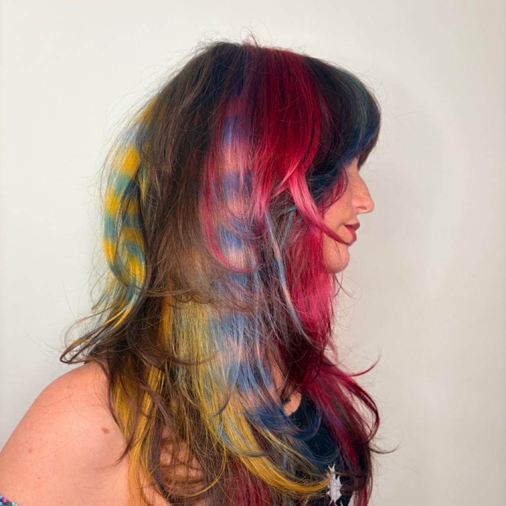 Alt/creative Color at Maddie Marrs ( Mane Freak) in Winston Salem, NC