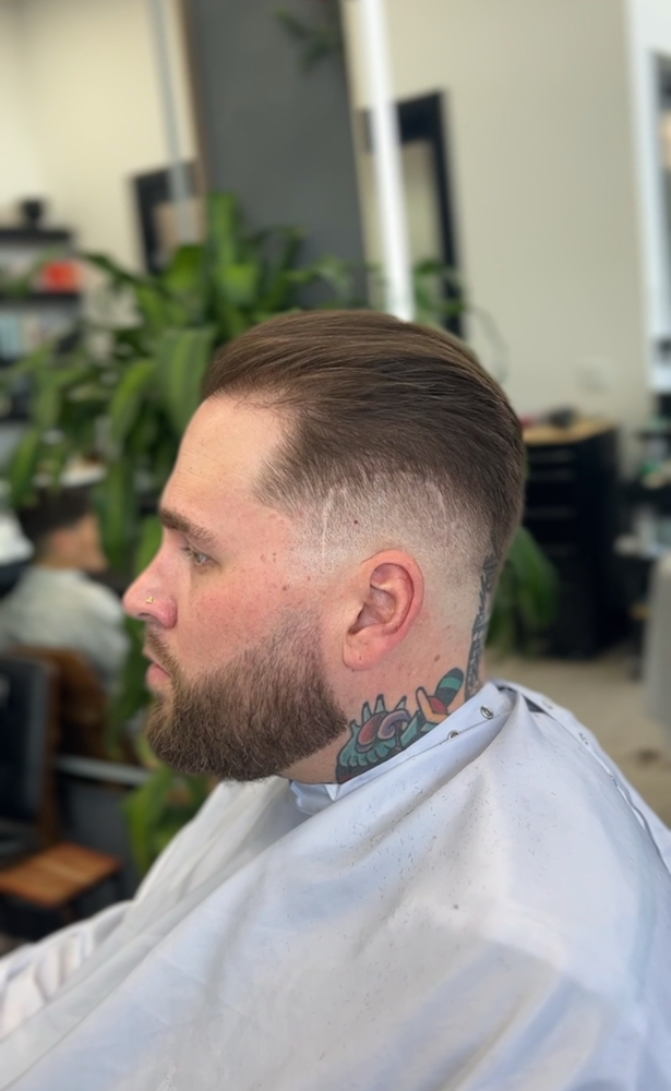 Men’s Haircut and Bear Trim