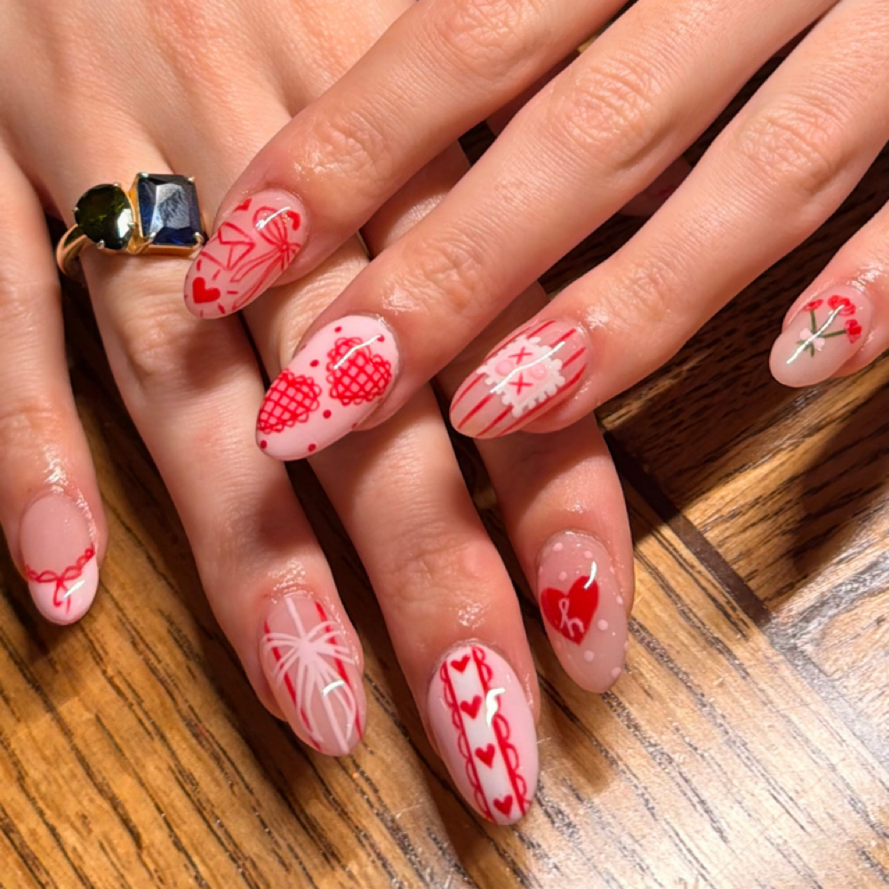 Nail Design Options With Meg at Lusso Hair Studio and Spa in Winston Salem, NC