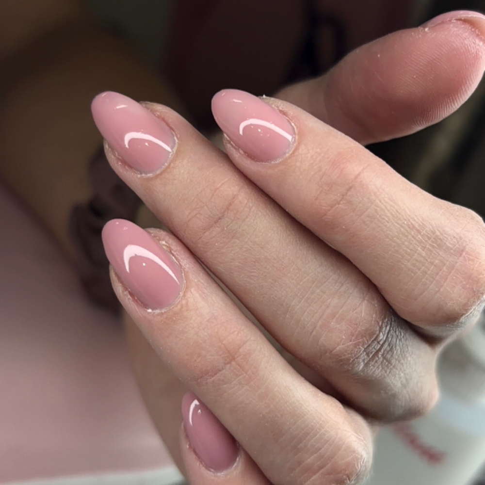 Natural/ Structure Gel Manicure at Beauty & Essence in Moreno Valley, CA