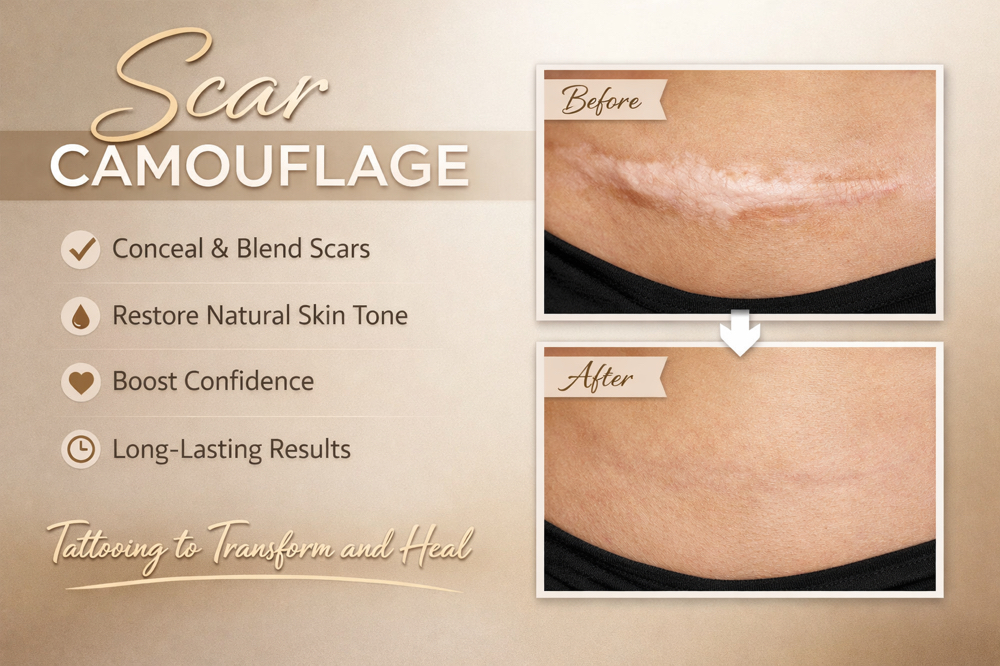 Stretch Mark And Scar Camouflage at R.D.M AESTHETICS in Bellmore, NY