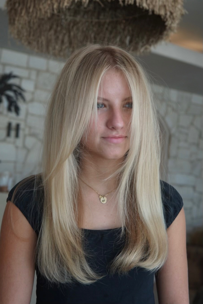 Face Framing Highlights