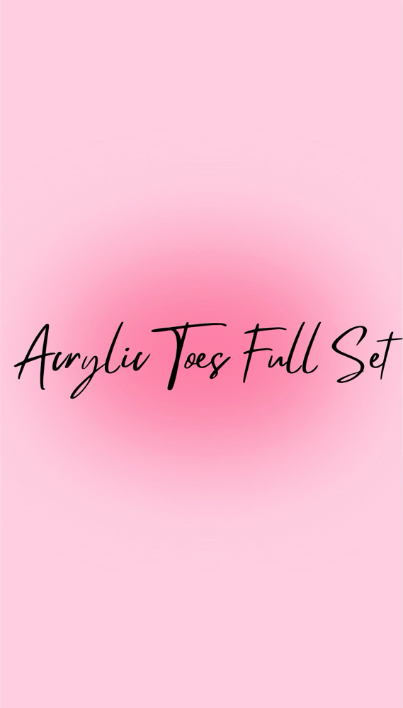 Acrylic Toes Full Set