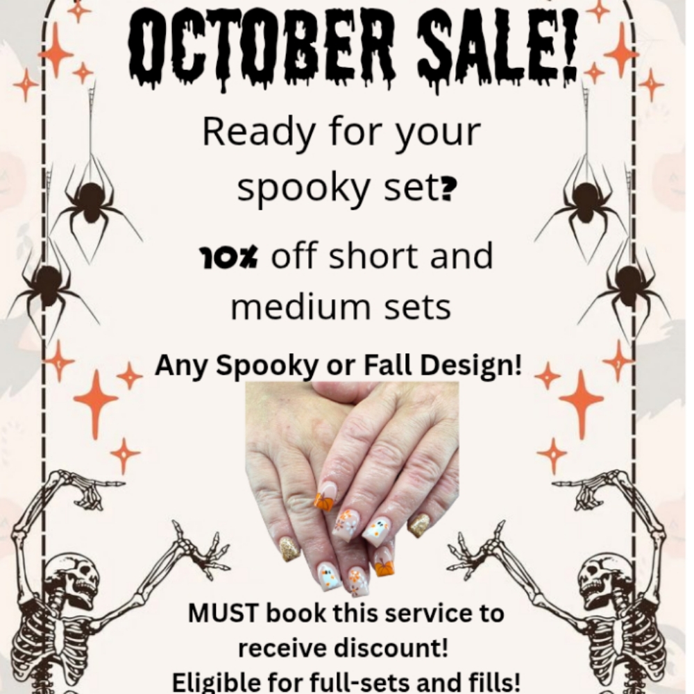 OCTOBER SPECIAL! at Spellbound salon in Granite Falls, NC