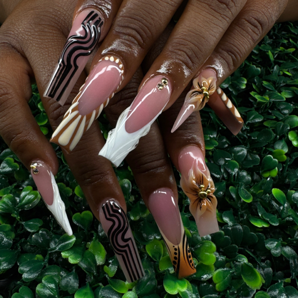 Basic Freestyle at QueenTeeNailsLLC in Newport News, VA