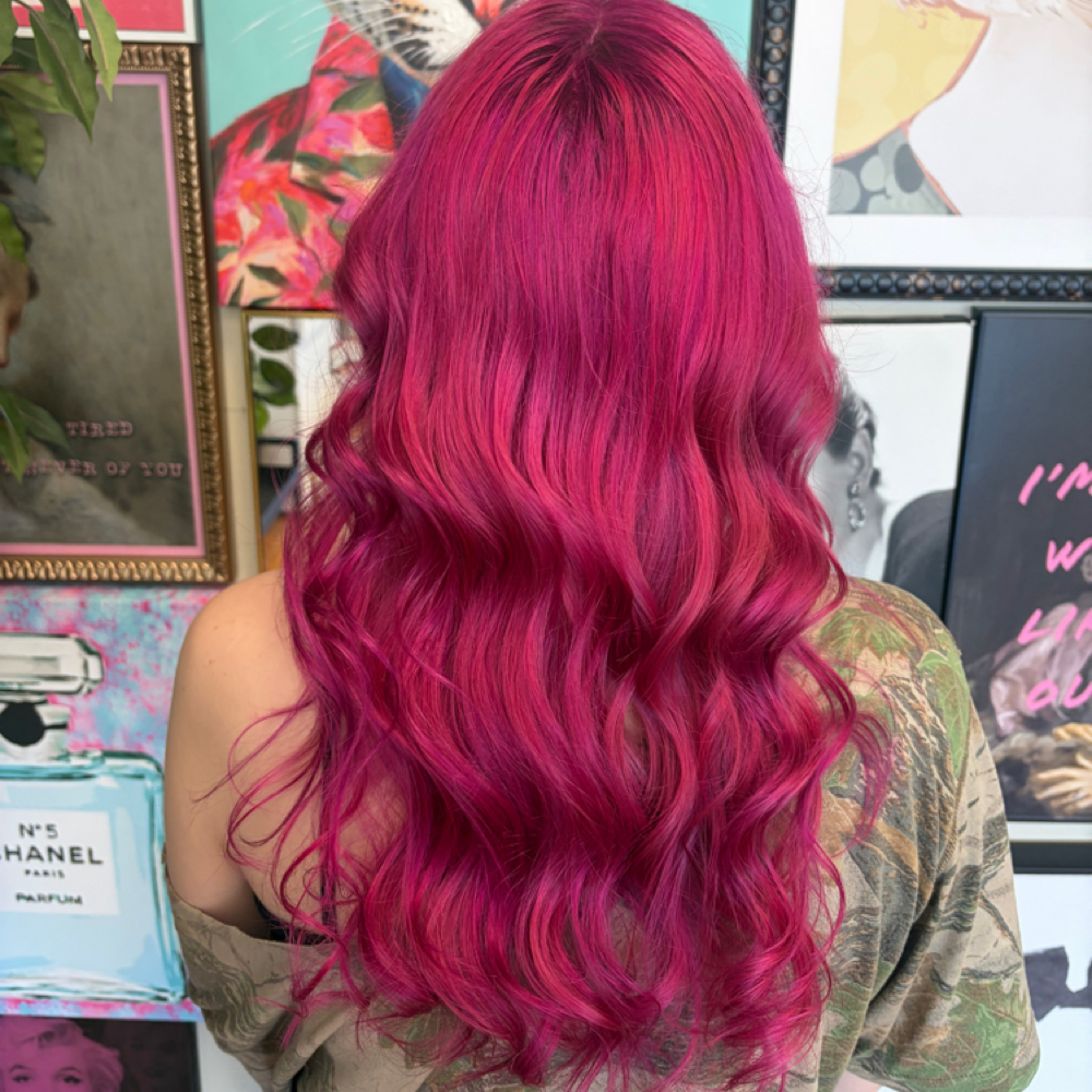 Vivid Transformation- Marley at LUXE Color Bar in Kennesaw, GA
