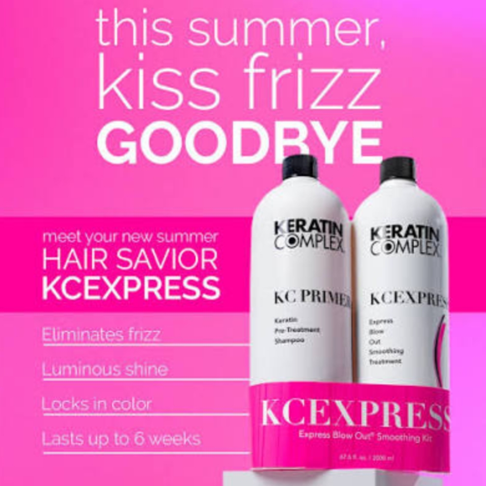 KC Express Keratin Treatment at SHADE salon studio in Chicago, IL