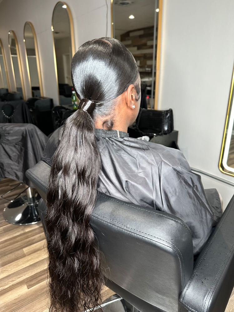 Sleek Ponytail
