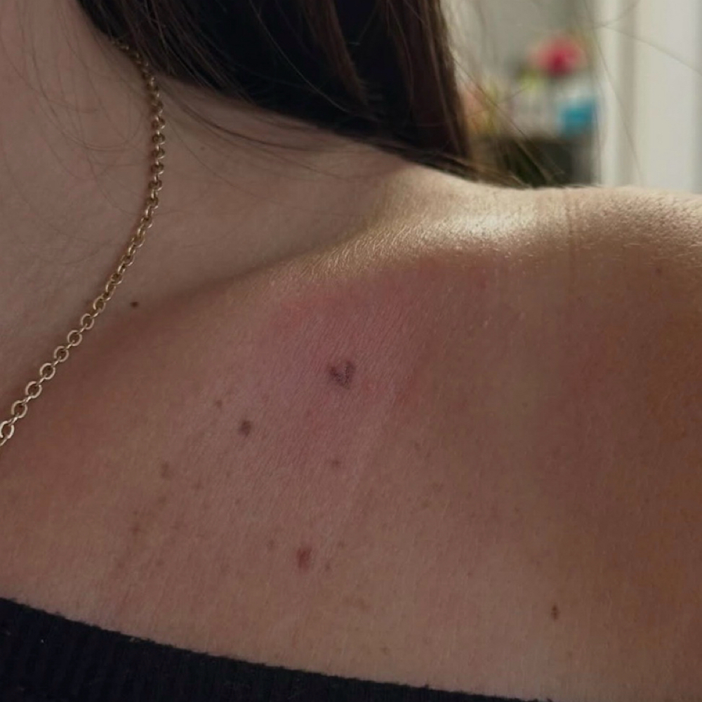 Heart Freckles at LEIDYXBROWS in Freeport, NY