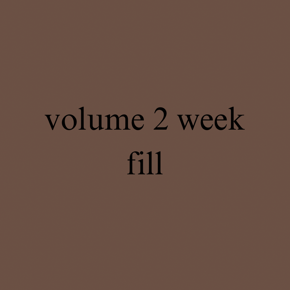 Volume 2 Week Fill at Ritual Beauty with Lily in Westbrook, ME