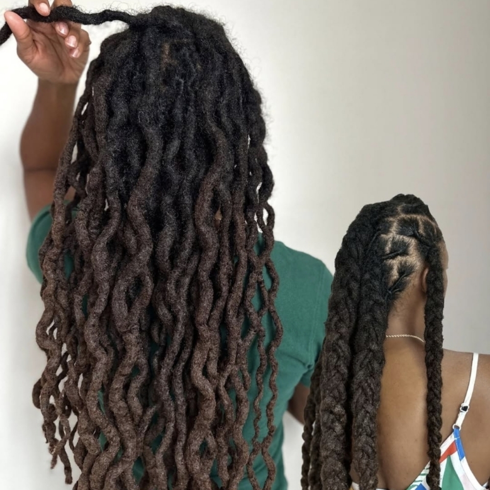 Loc Braid Out Service at Divine Design Studio in Stone Park, IL