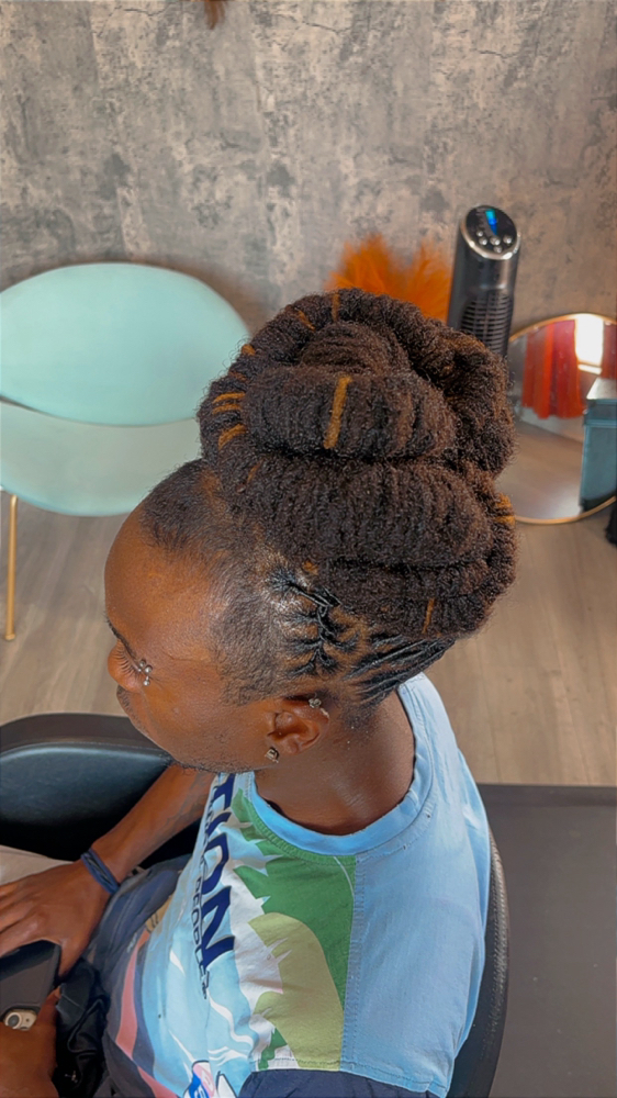 (2 Month Plus) Wash,Retwist,Style