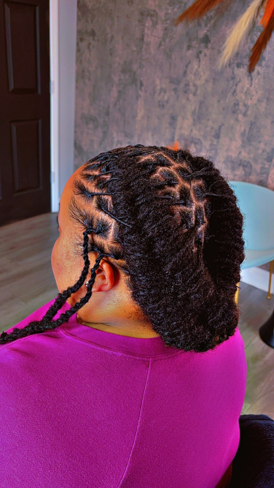 (2 Month Plus) Wash,Retwist,Style