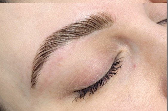 Brow tint and shaping - wax
