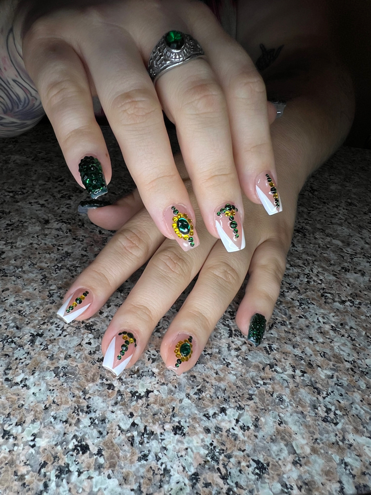 Acrylic/Polygel/Gel X Fullset Xs-S