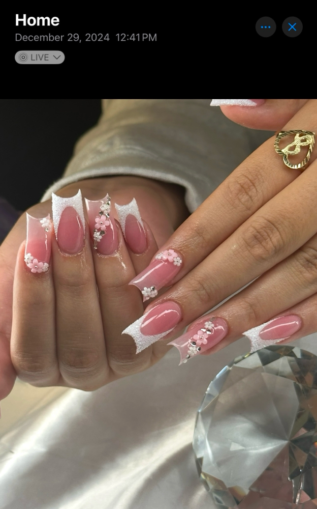 Medium Full Set at nailssbydidi in East Hartford, CT