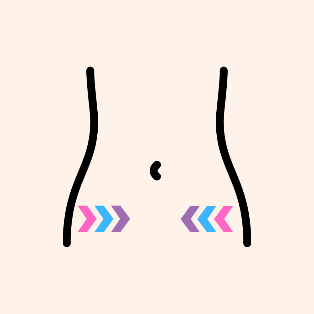 Stomach Strip Wax