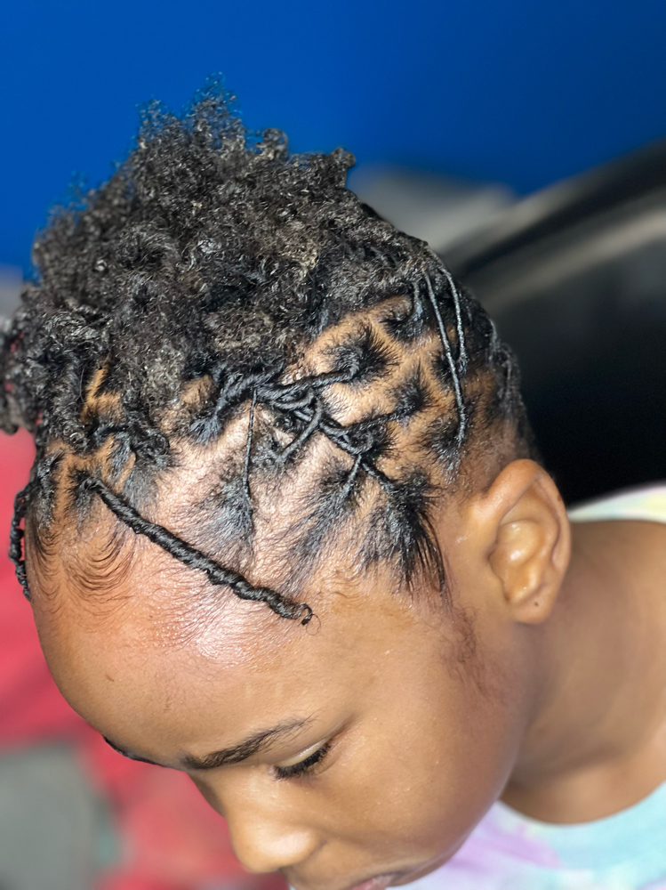 Kid Starter Locs (Under 10)