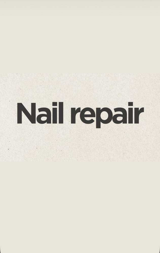 Nail repair at nailsbybri in Reno, NV