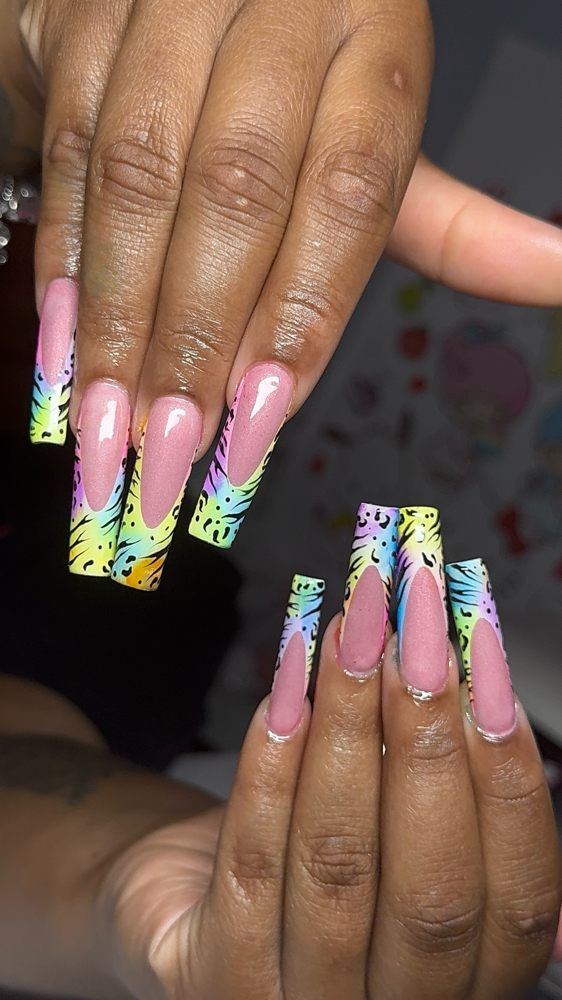 wispy volume lashes & nails bundle