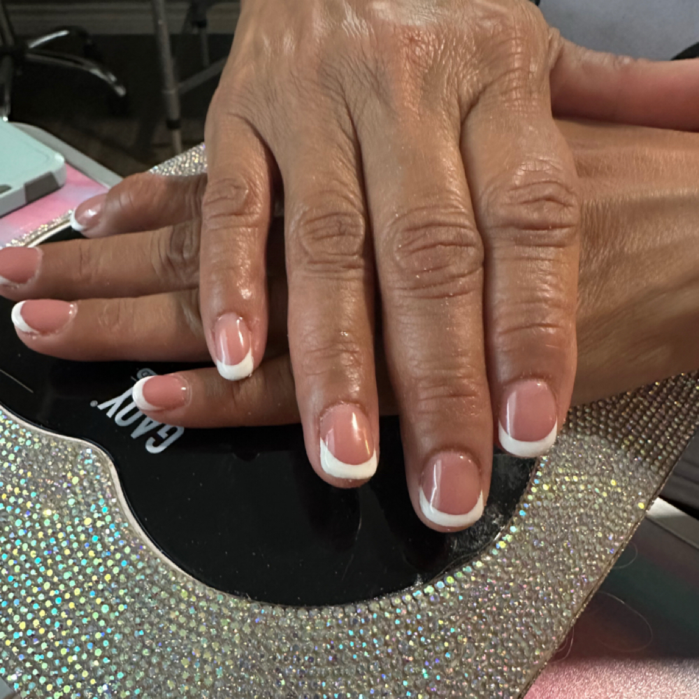 Natural Nail Hard Gel One Color at LASH + MANE in Waxahachie, TX