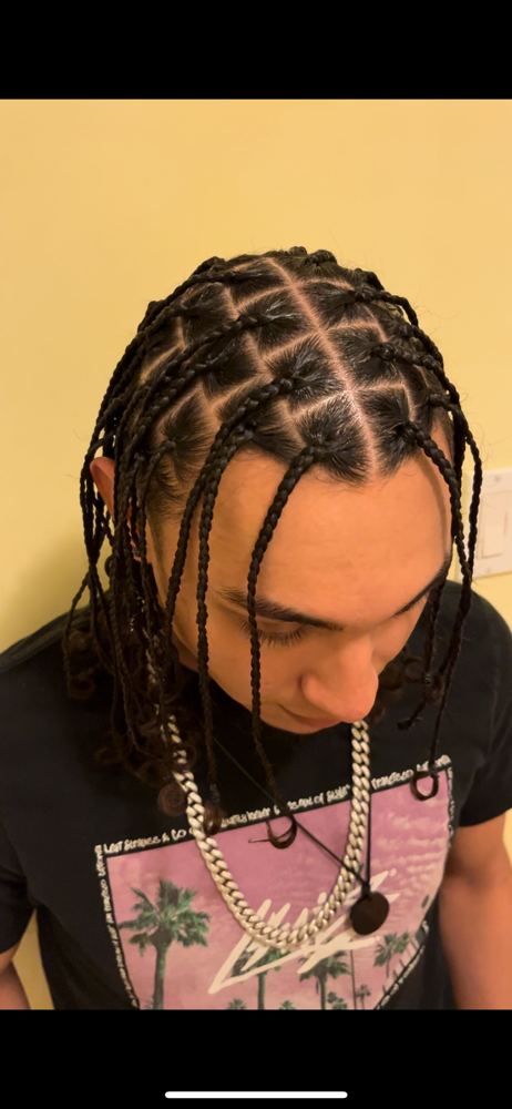 Box Braids ( Natural Hair)