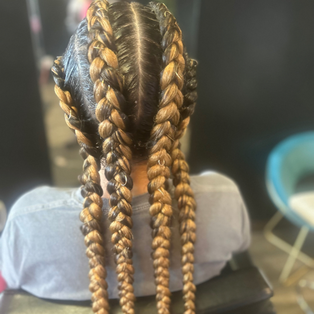 Freed-in Cornrows at Miracle Hands Beauty LLC in Long Beach, CA
