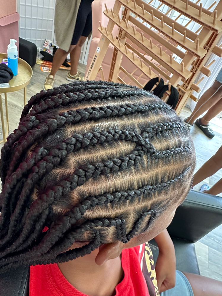 1/2 Stitch 1/2 Smedium Knotless