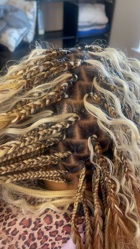 braid start off at Diamond in Katy, TX