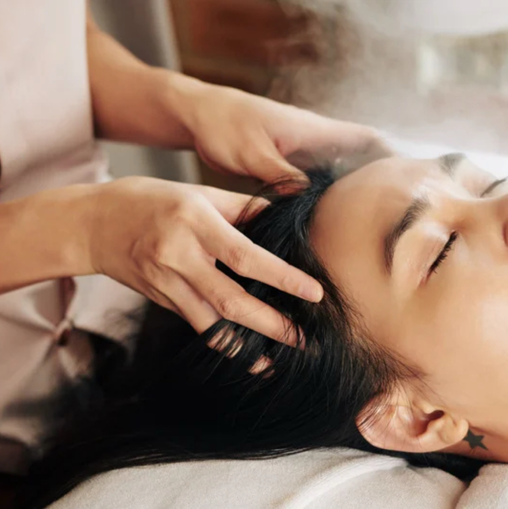 Peppermint Scalp Massage