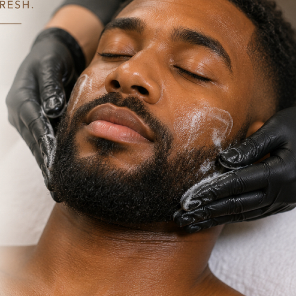 Beard facial at Beauty By Her LLC in Newark, NJ