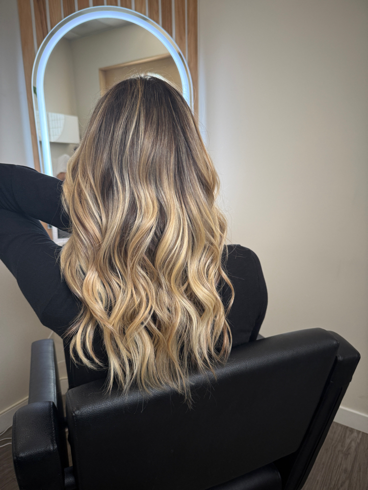 Blowout after head spa