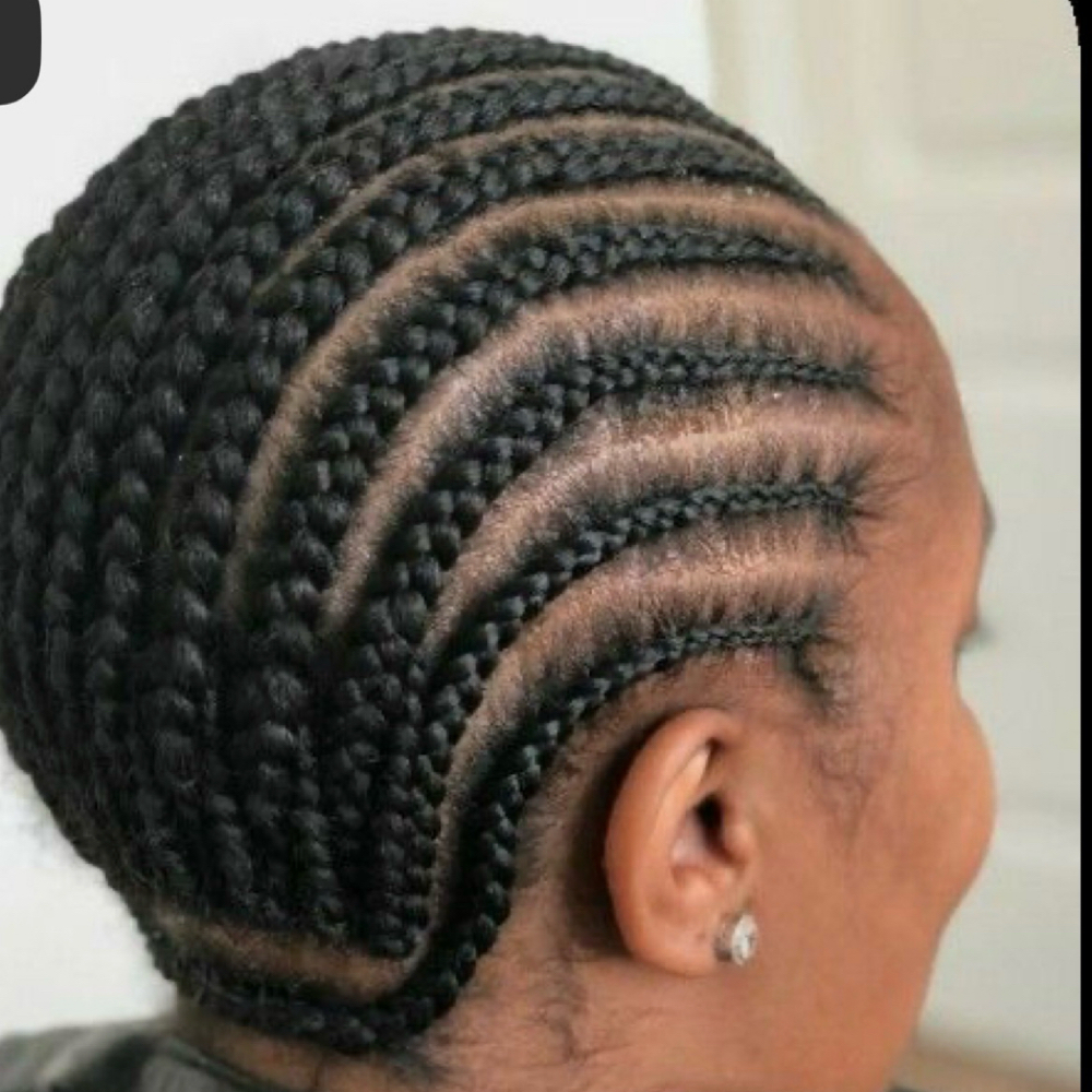 Wig Cornrows (Braids Under Wig)
