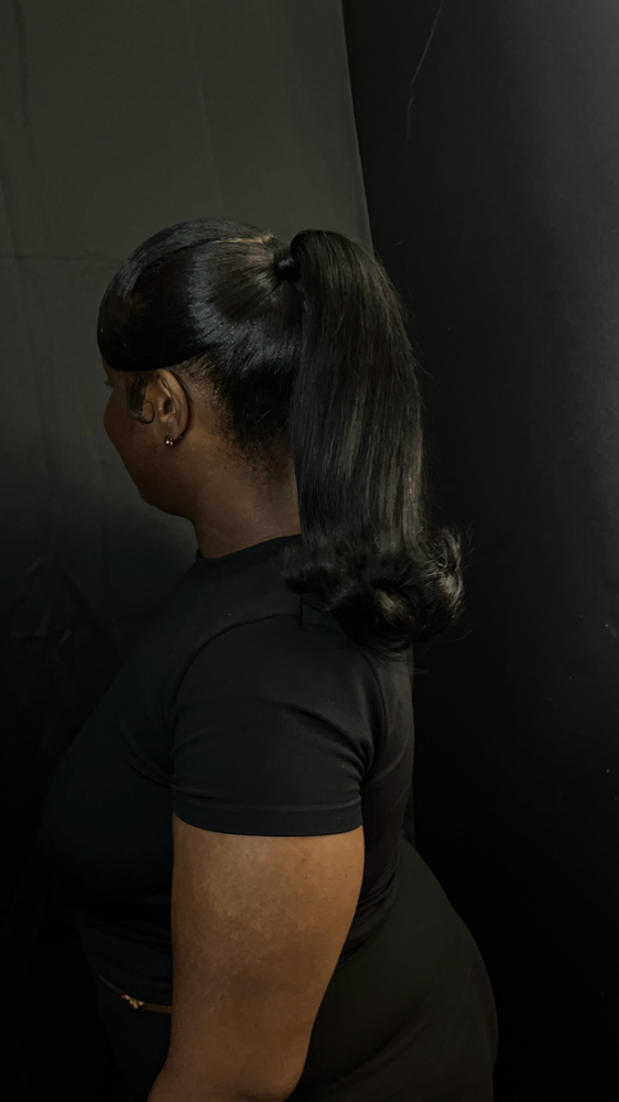 Ponytail at Cheveux Luxee in Columbia, MD