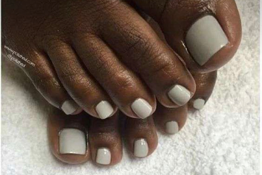 Gel Polish Toes