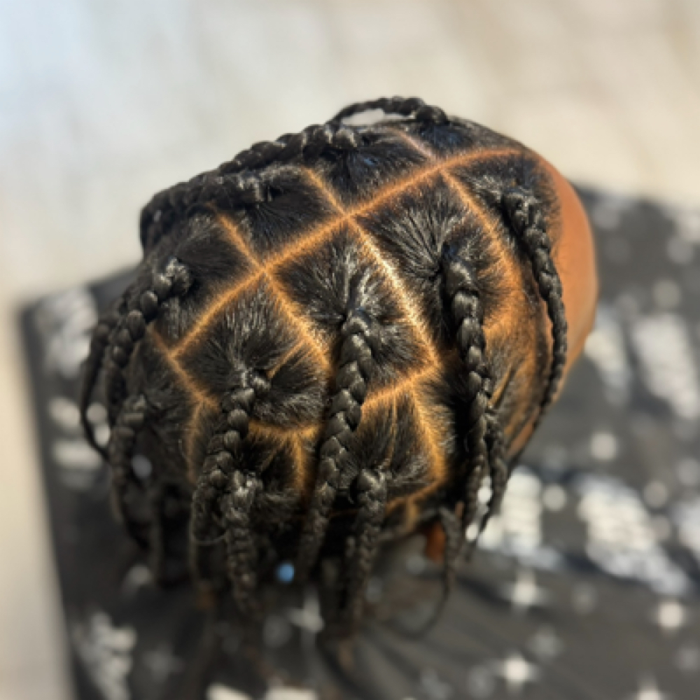 Large Box Braids at Girls Can Fade in Tucson, AZ