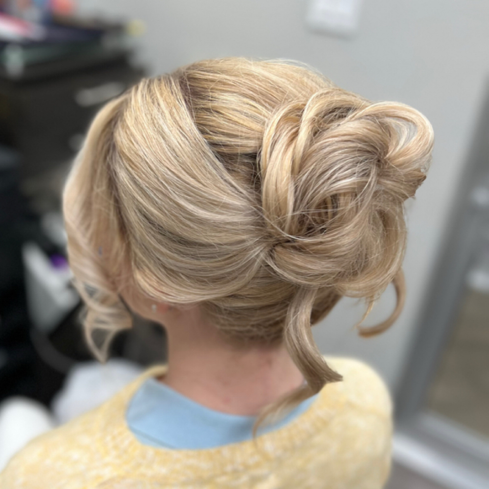 Bridal Updo at Rachael Diday - Orlando Hairstylist in Winter park, FL