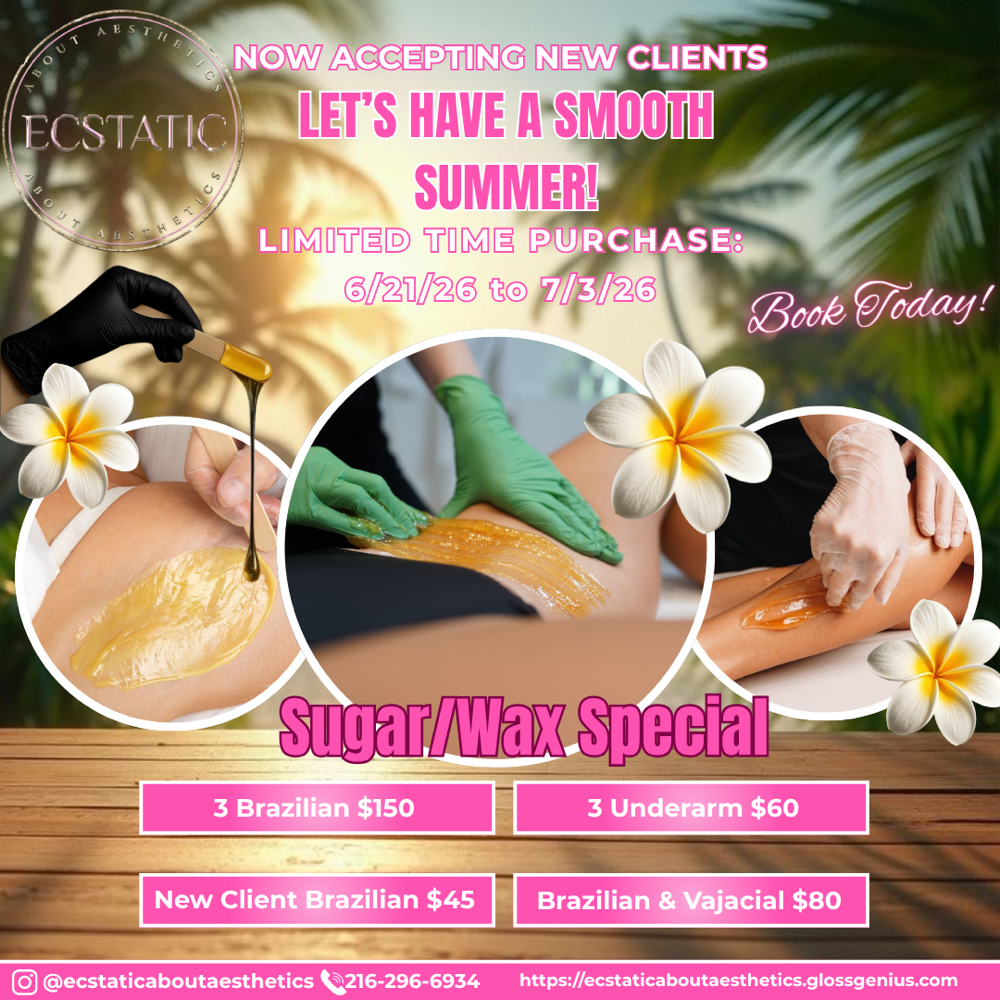 Summer Savings Special at Ecstatic About Aesthetics in Euclid, OH