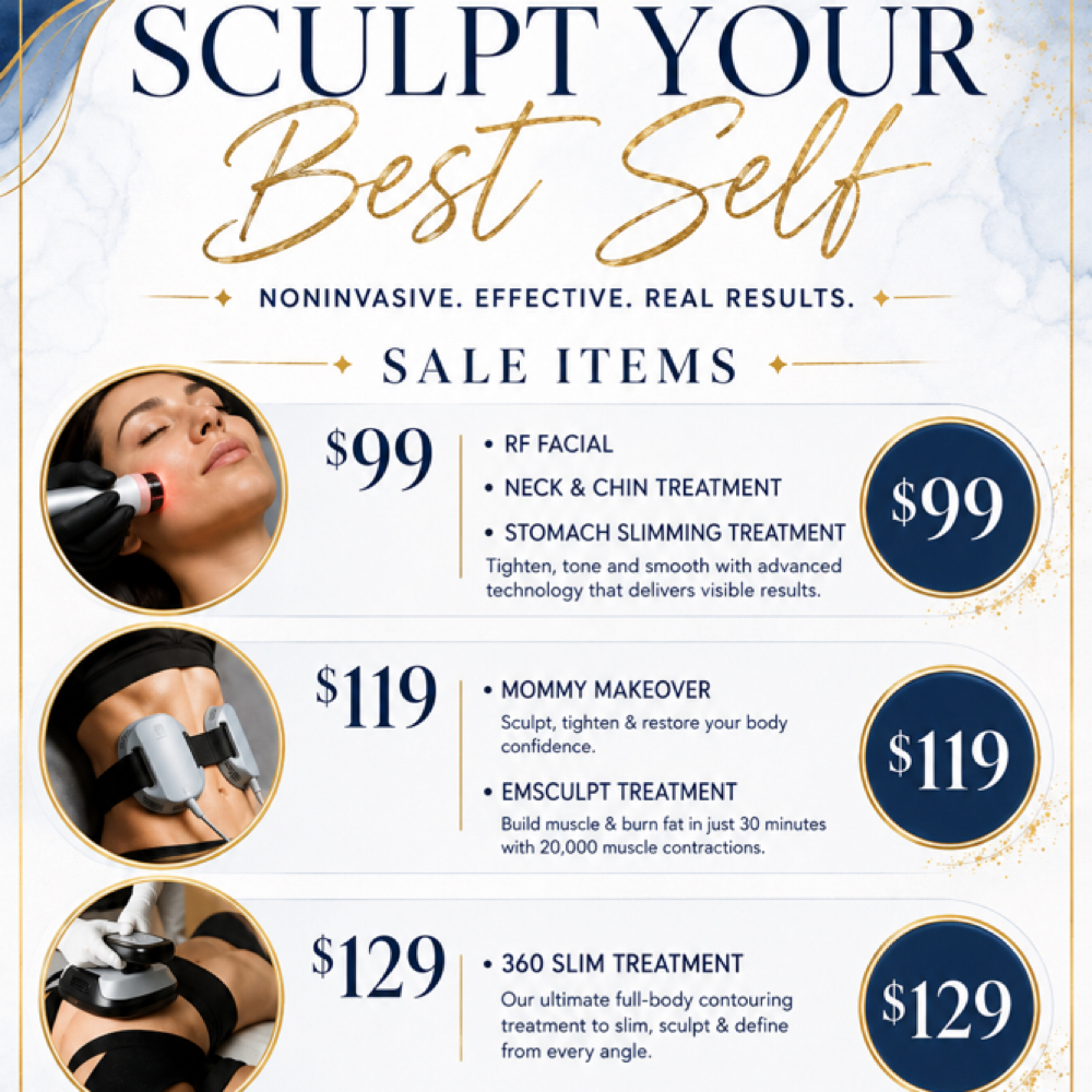 $129 Sale - Back To School Special at CALI BELLA BODY SCULPTING in Redding, CA