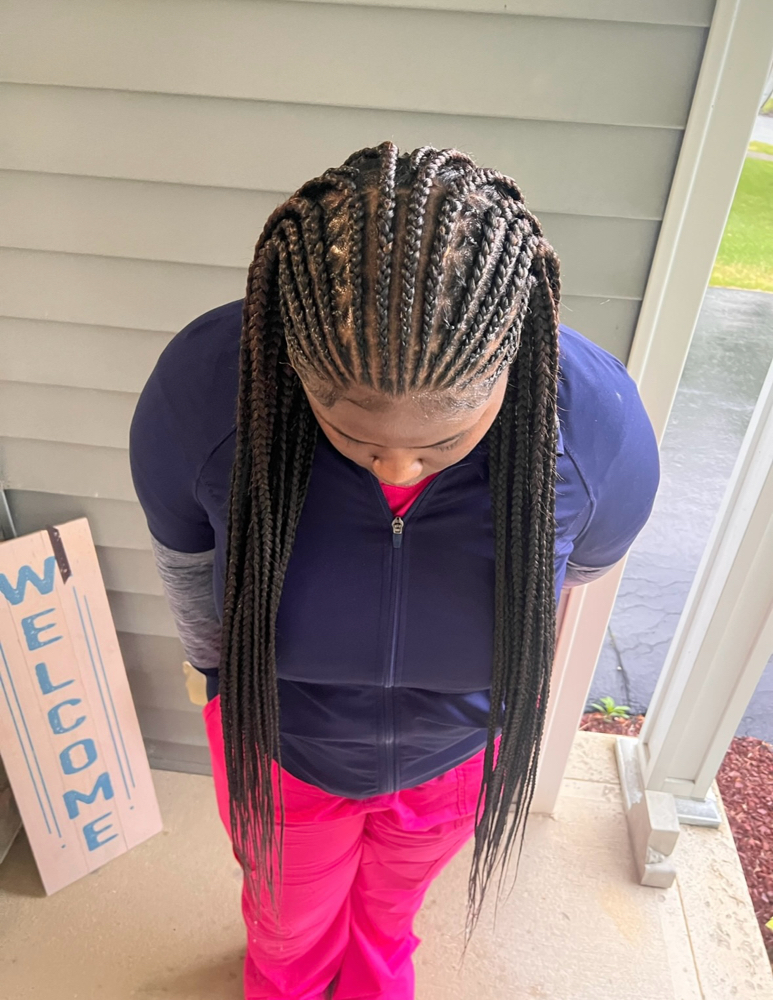 (BTS SALE) tribal/fulani braids