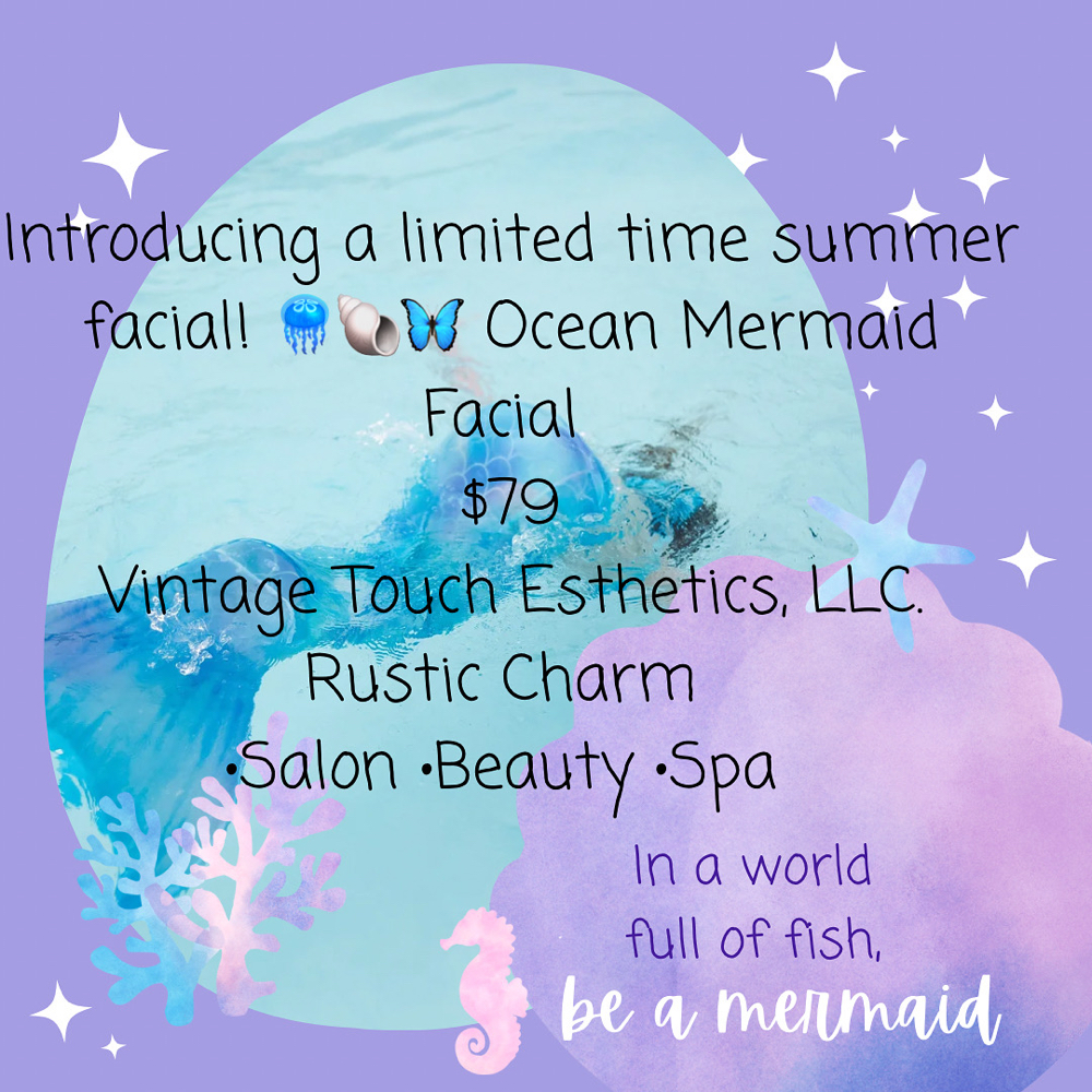 Ocean Mermaid Facial (Summer ‘2025)