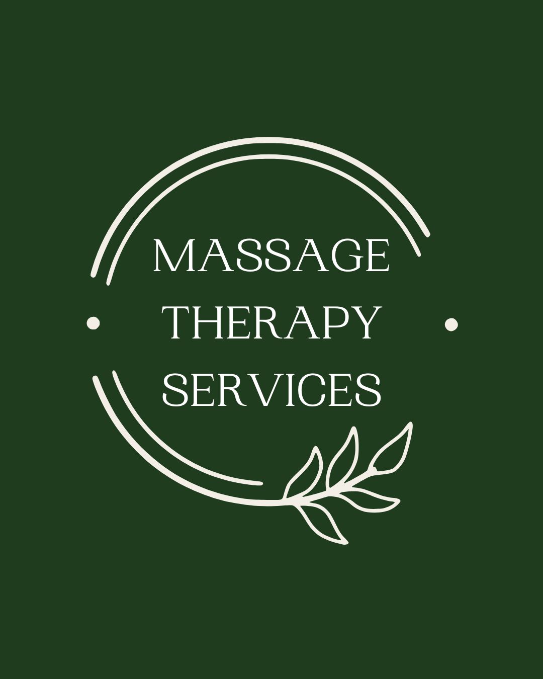 Massage Therapy (Call For Booking)