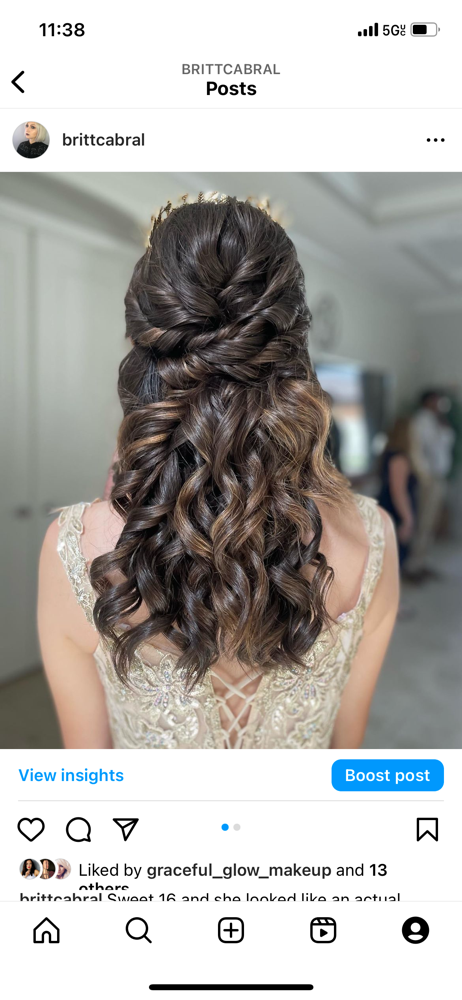 Updo/ Special event style